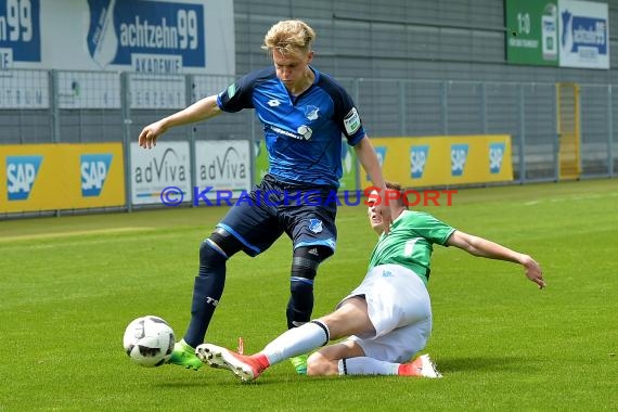 A-Junioren (U19) Bundesliga Sued/Suedwest Süd/Südwest TSG 1899 Hoffenheim vs TSV 1860 München 06.05.2017 (© Siegfried Lörz)